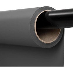 Beauty 2.78mx11m Seamless Background Paper (#200 Carbon Grey) Beauty 2.78mx11m Seamless Background Paper (#200 Carbon Grey)